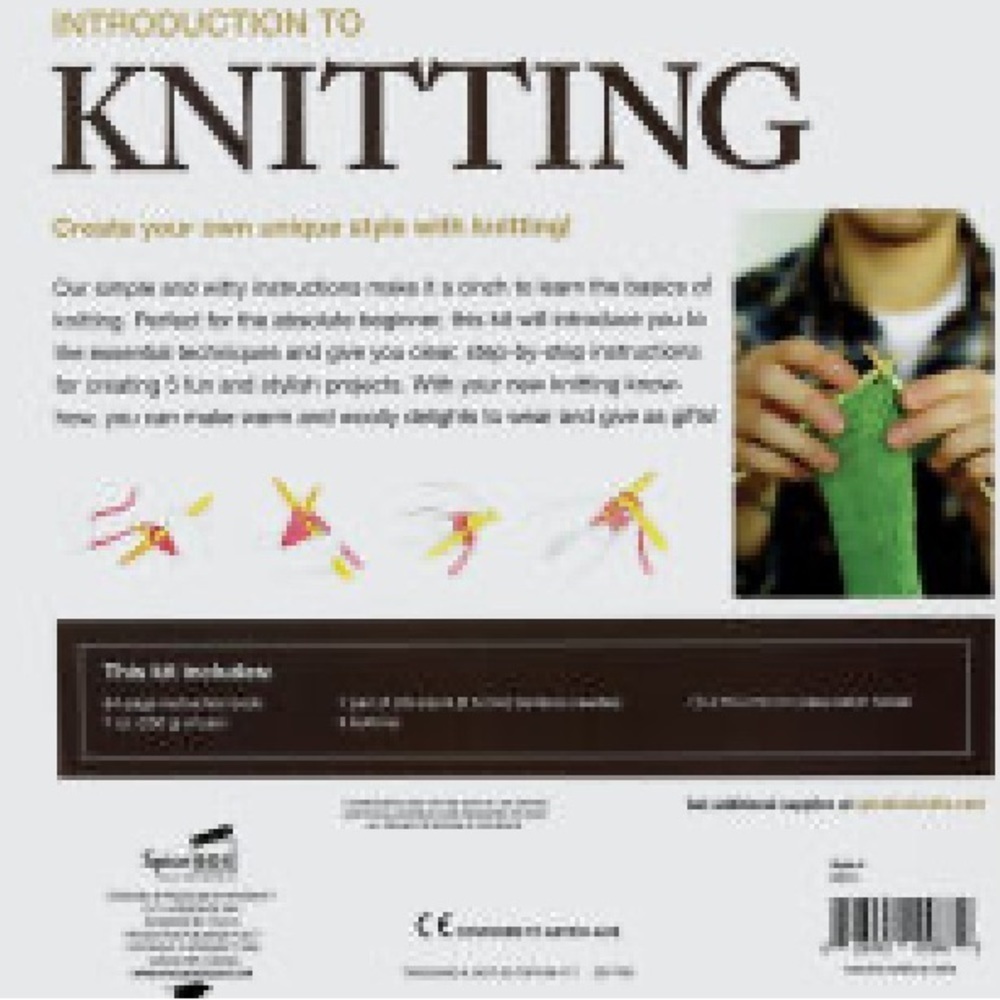 NEW. SpiceBox Introduction To Knitting Kit. - Picture 4 of 11